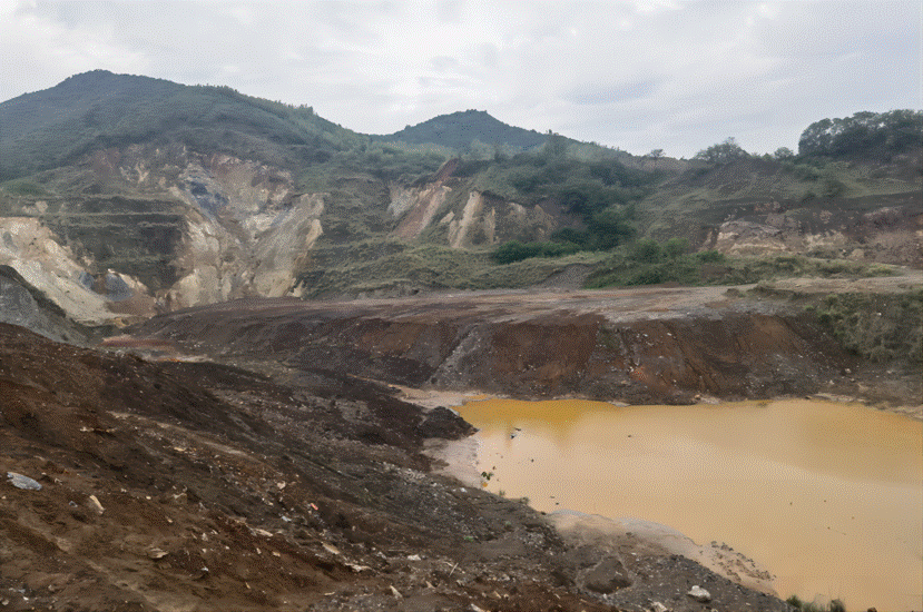 銅山、前山露天采坑復墾項目完成 銅山、前山露天采坑復墾項目完成